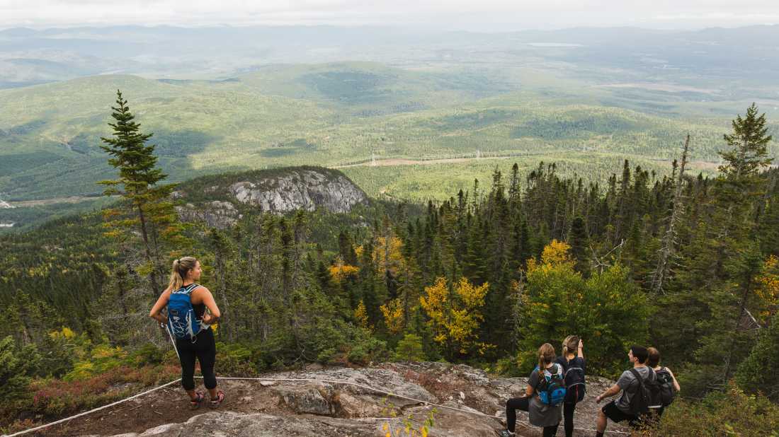 Views from Mount Morios, Charlevoix | Tourisme Charlevoix, BESIDE