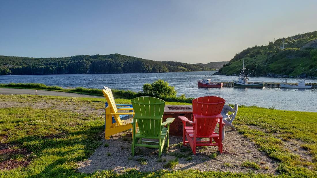Sit back, relax, and enjoy the view from a charming B&B. | <i>Sherry Ott</i>