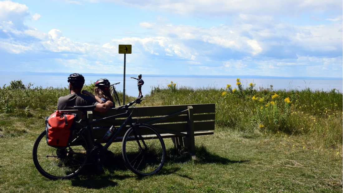 Enjoying the views of Lac St-Jean | Nathalie Gauthier