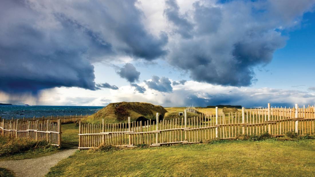 Viking settlement on the north end of Newfoundland | <i>Barrett & MacKay Photo</i>