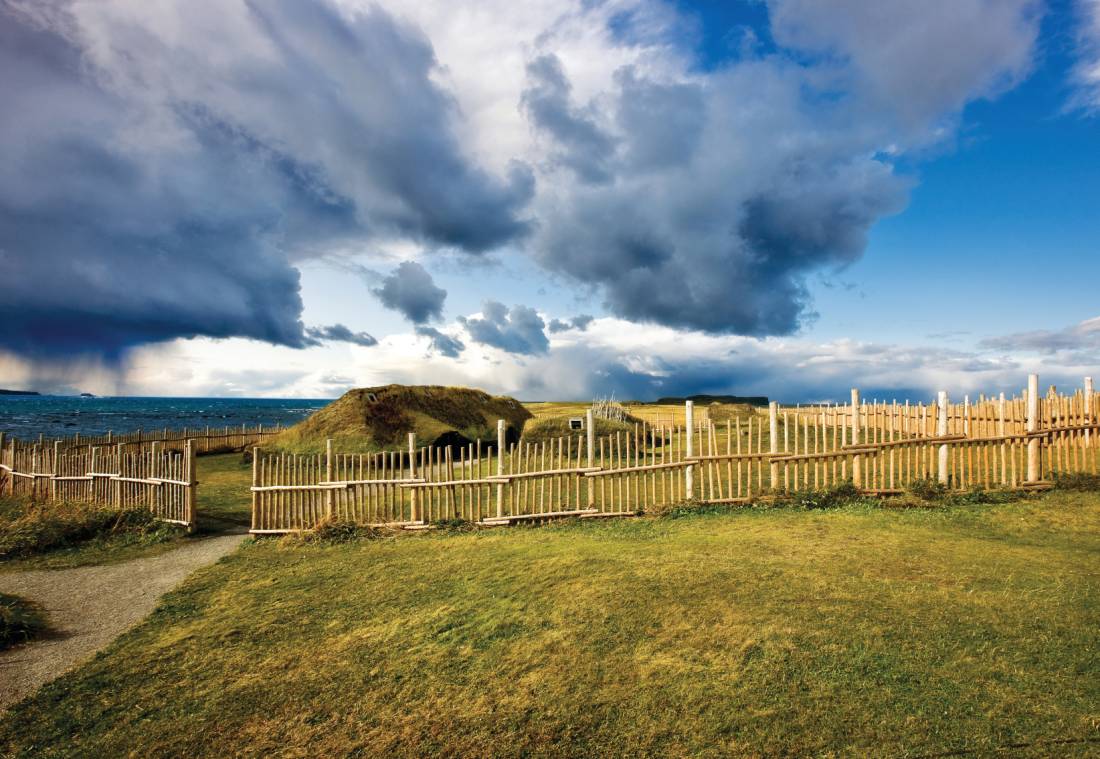 Viking settlement on the north end of Newfoundland | <i>Barrett & MacKay Photo</i>