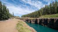 Walk across the footbridge at beautiful Miles Canyon near Whitehorse | Gov't of Yukon