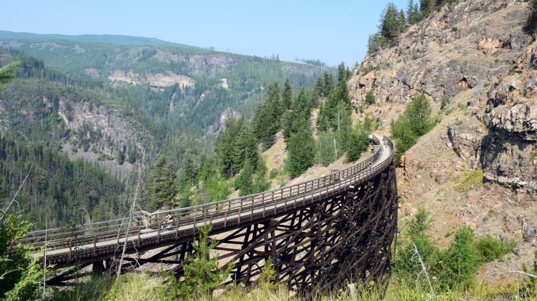The Myra Canyon on the KVR | <i>Nathalie Gauthier</i>