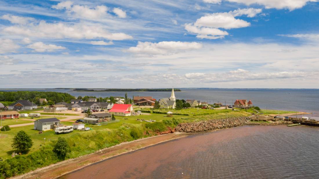 Beautiful view of Lennox Island in Malpeque Bay | <i>Brady McCloskey Photography</i>